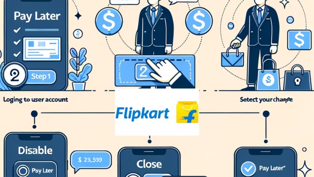 how to close flipkart pay later